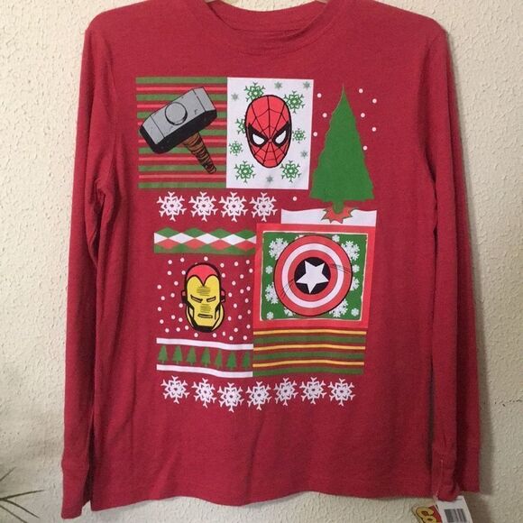 Free with Purchase Marvel Comics Long Sleeve T Shirt - Picture 1 of 7